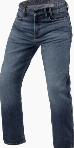 REV'IT Lombard 3 RF Motorjeans Medium Blue Stone> Motorjeans