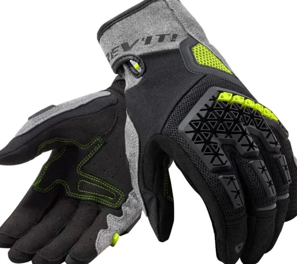 REV'IT Mangrove Gloves Silver/Black> Motorhandschoenen