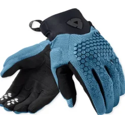 REV'IT Massif Gloves Blue> Motorhandschoenen