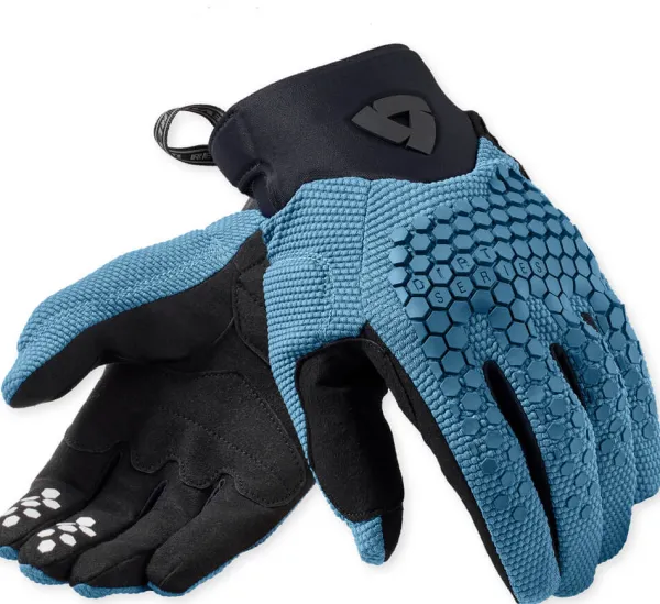 REV'IT Massif Gloves Blue> Motorhandschoenen