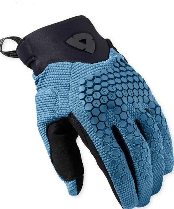 REV'IT Massif Gloves Blue> Motorhandschoenen