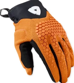 REV'IT Massif Gloves Orange> Motorhandschoenen