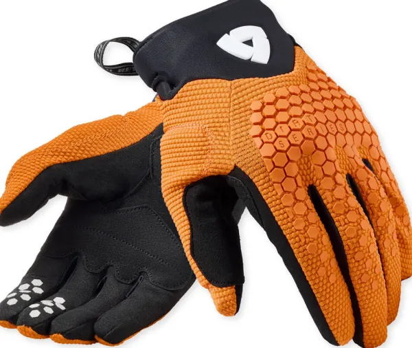 REV'IT Massif Gloves Orange> Motorhandschoenen