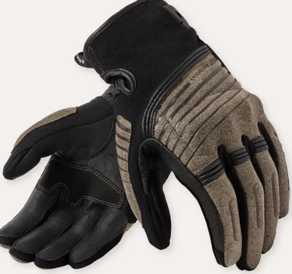 REV'IT Montford Gloves Sand/Black> Motorhandschoenen