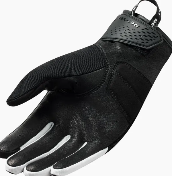 REV'IT Mosca 2 Gloves Black/White> Motorhandschoenen