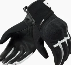 REV'IT Mosca 2 Gloves Black/White> Motorhandschoenen