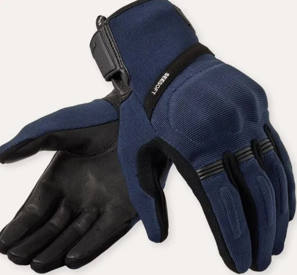 REV'IT Mosca 2 Gloves Dark Blue/Black> Motorhandschoenen