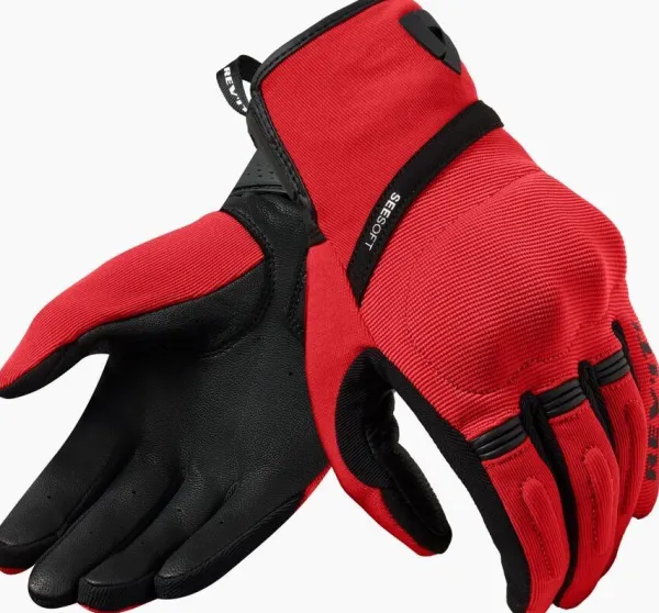 REV'IT Mosca 2 Gloves Red/Black> Motorhandschoenen