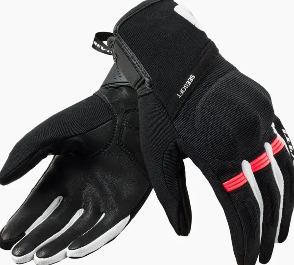 REV'IT Mosca 2 Ladies Gloves Black/Pink> Motorhandschoenen