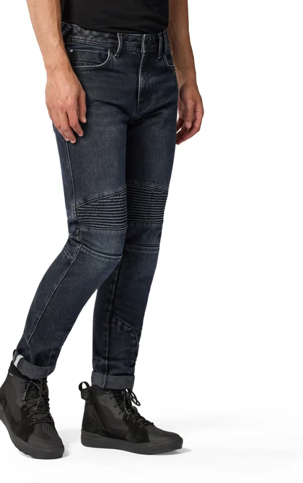 REV'IT Moto 2 TF Motorjeans Dark Blue/Black used> Motorjeans