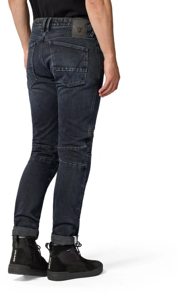 REV'IT Moto 2 TF Motorjeans Dark Blue/Black used> Motorjeans