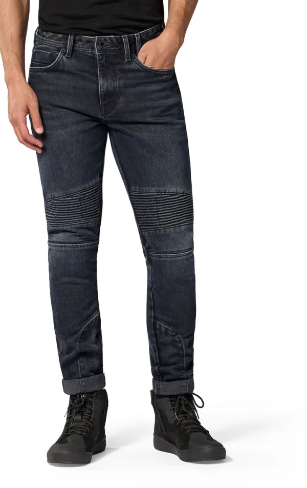 REV'IT Moto 2 TF Motorjeans Dark Blue/Black used> Motorjeans