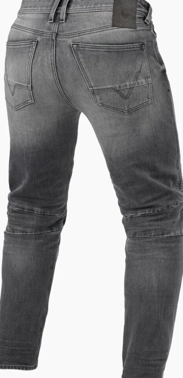 REV'IT Moto 2 TF Motorjeans Medium Grey Used> Motorjeans