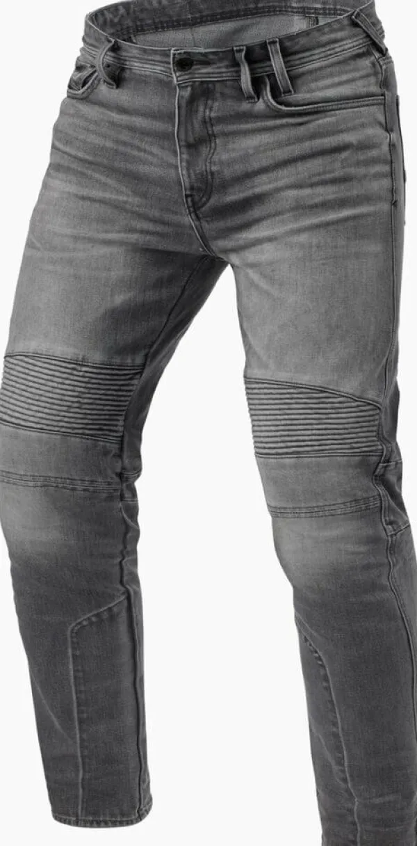 REV'IT Moto 2 TF Motorjeans Medium Grey Used> Motorjeans