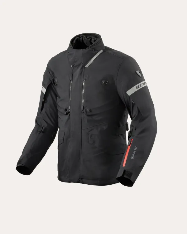 REV'IT Neptune 3 GTX Motorjas Black> Motorjassen
