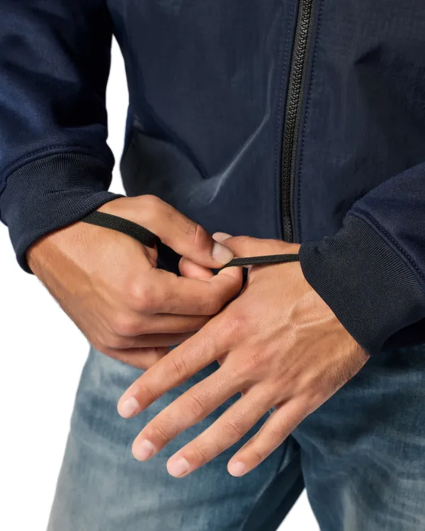 REV'IT Oakwood Motorhoodie Dark Blue> Motorhoodies|Motorjassen