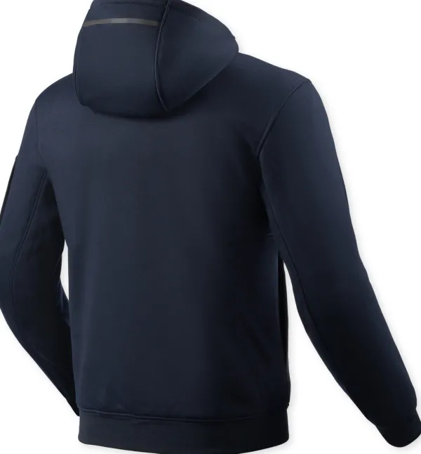 REV'IT Oakwood Motorhoodie Dark Blue> Motorhoodies|Motorjassen