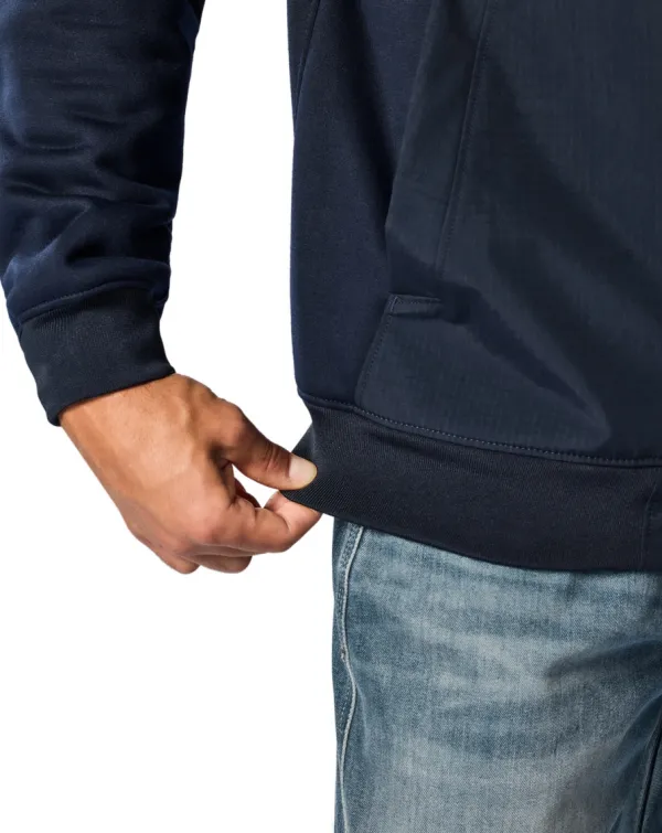 REV'IT Oakwood Motorhoodie Dark Blue> Motorhoodies|Motorjassen