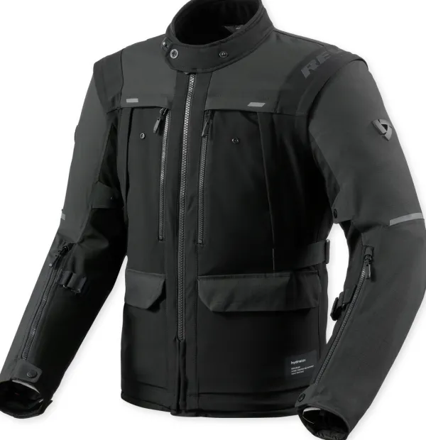 REV'IT Offtrack 3 H2O Motorjas Black> Motorjassen