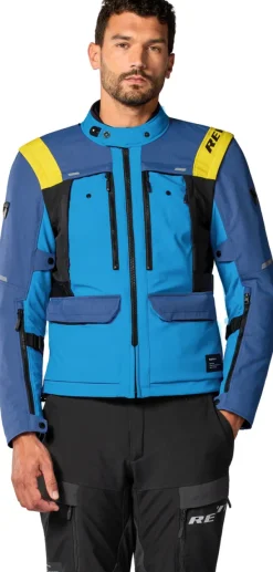 REV'IT Offtrack 3 H2O Motorjas Blue/Blue><noscript><img width=