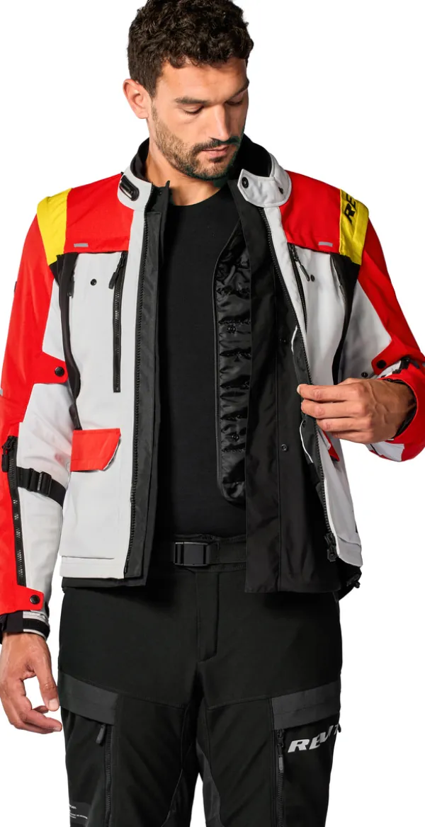 REV'IT Offtrack 3 H2O Motorjas Red/White> Motorjassen