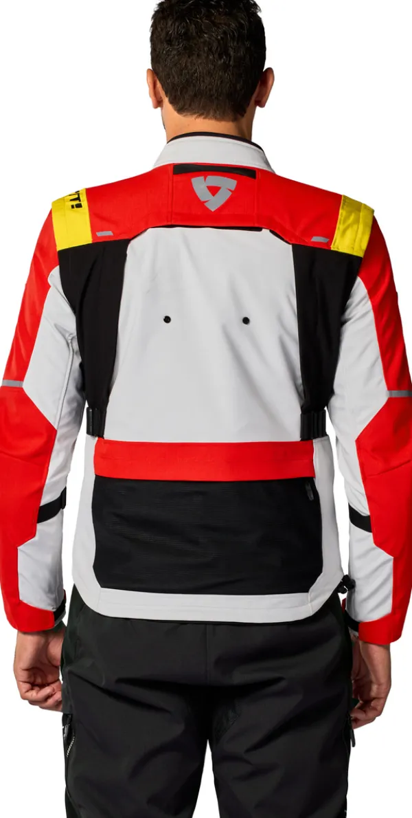 REV'IT Offtrack 3 H2O Motorjas Red/White> Motorjassen