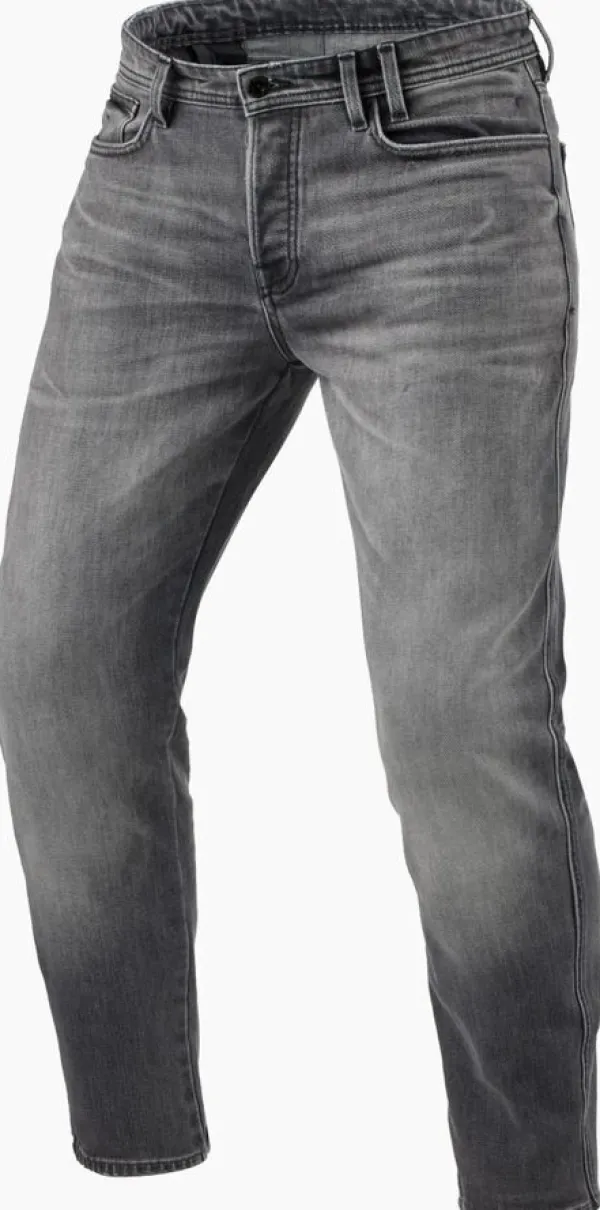 REV'IT Ortes TF Motorjeans Medium Grey Used> Motorjeans