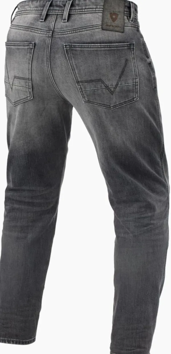 REV'IT Ortes TF Motorjeans Medium Grey Used> Motorjeans