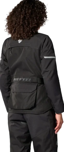 REV'IT Outback 5 H2O Ladies Motorjas Black> Motorjassen