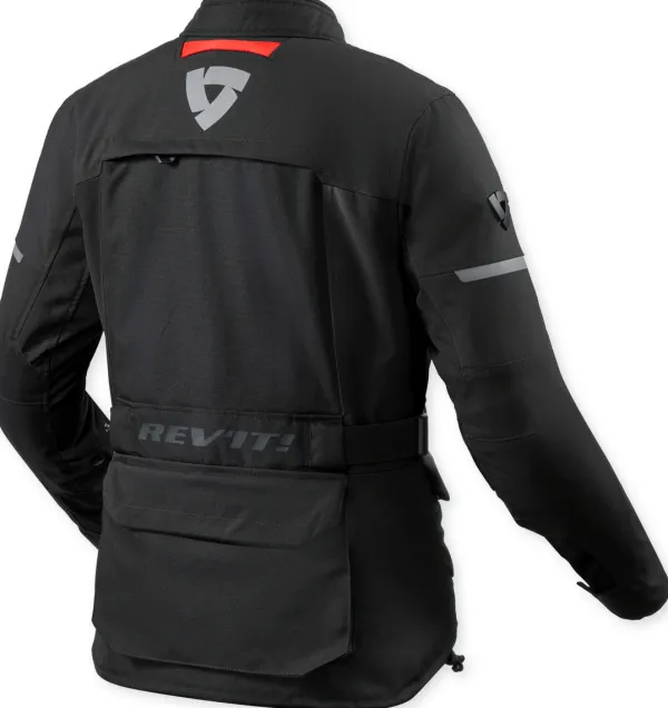 REV'IT Outback 5 H2O Ladies Motorjas Black> Motorjassen