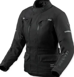 REV'IT Outback 5 H2O Ladies Motorjas Black><noscript><img width=