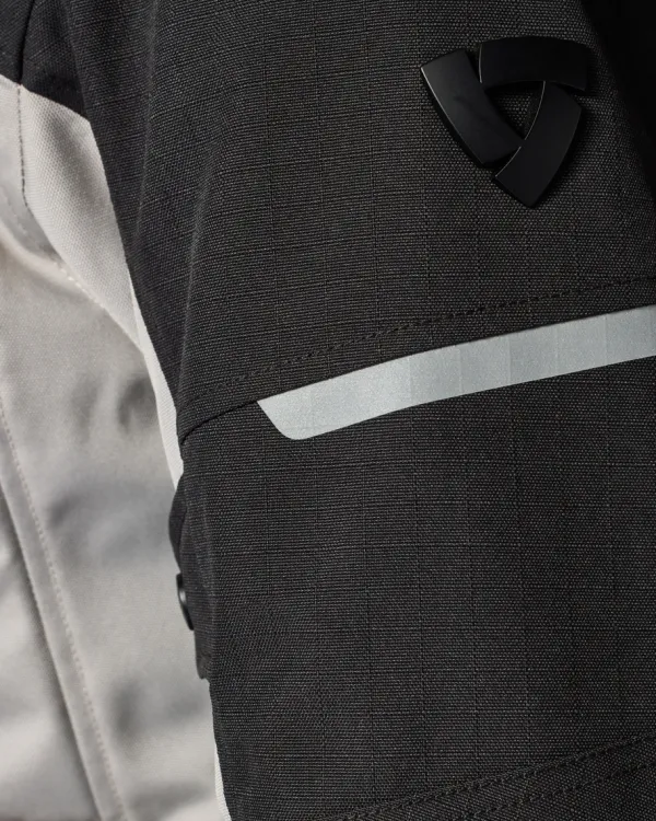 REV'IT Outback 5 H2O Ladies Motorjas Silver/Black> Motorjassen