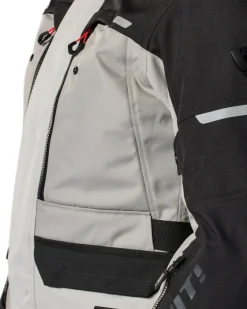 REV'IT Outback 5 H2O Ladies Motorjas Silver/Black><noscript><img width=