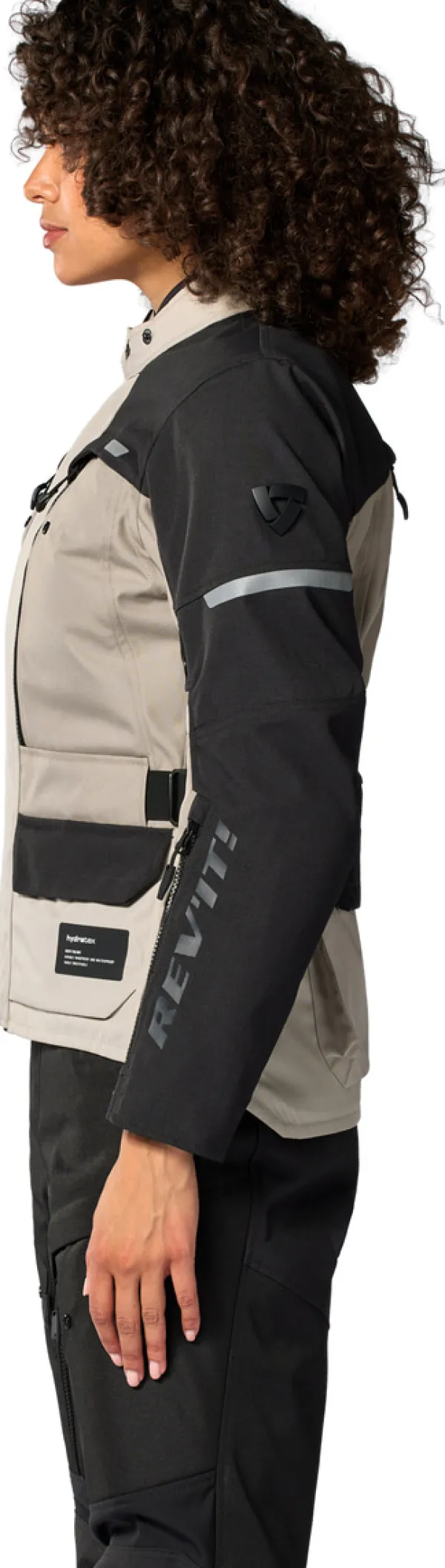 REV'IT Outback 5 H2O Ladies Motorjas Sand/Black> Motorjassen