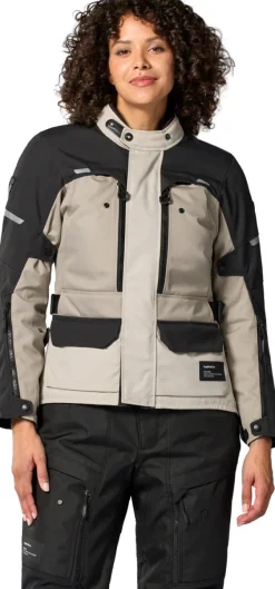 REV'IT Outback 5 H2O Ladies Motorjas Sand/Black> Motorjassen