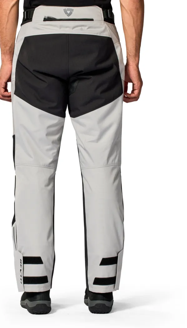 REV'IT Outback 5 H2O Motorbroek Silver/Black> Motorbroeken