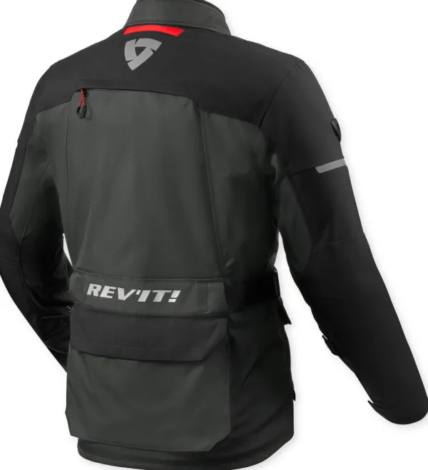 REV'IT Outback 5 H2O Motorjas Anthracite/Black> Motorjassen