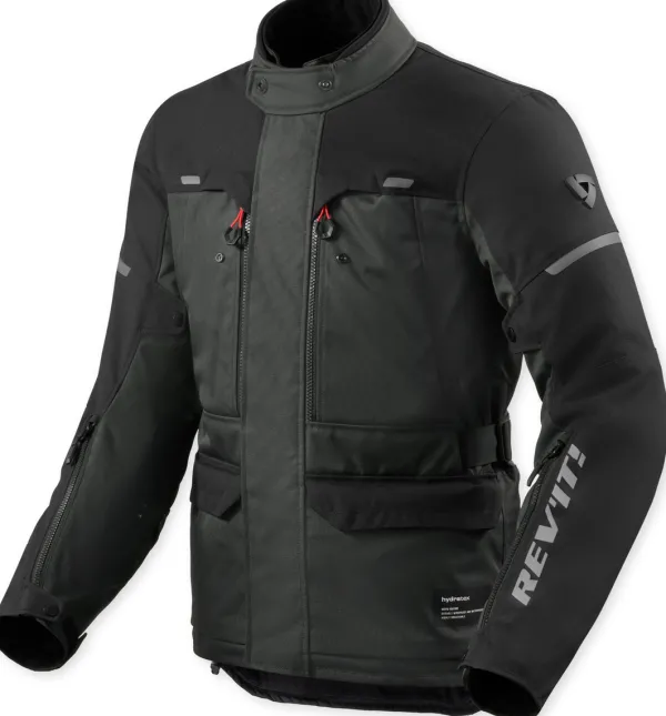 REV'IT Outback 5 H2O Motorjas Anthracite/Black> Motorjassen