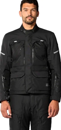 REV'IT Outback 5 H2O Motorjas Black> Motorjassen