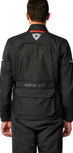 REV'IT Outback 5 H2O Motorjas Black><noscript><img width=