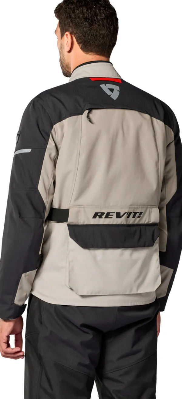 REV'IT Outback 5 H2O Motorjas Sand/Black> Motorjassen