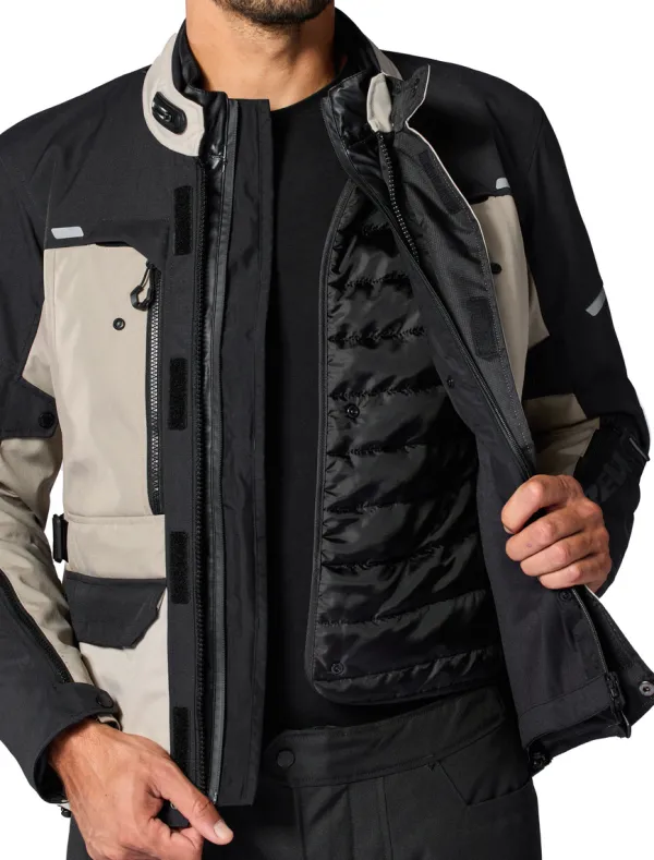 REV'IT Outback 5 H2O Motorjas Sand/Black> Motorjassen