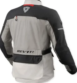 REV'IT Outback 5 H2O Motorjas Silver/Black> Motorjassen