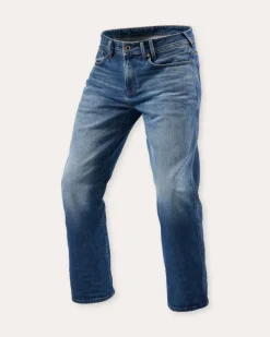 REV'IT Philly 3 LF Motorjeans Medium Blue Used> Motorjeans
