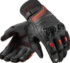 REV'IT Positron Gloves Black/Red> Motorhandschoenen