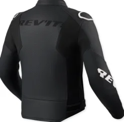REV'IT Quadratic Motorjas Black/White><noscript><img width=