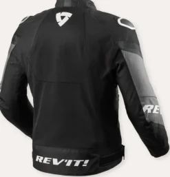 REV'IT Quantum 3 Air Motorjas Black/White> Motorjassen