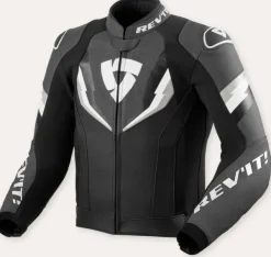 REV'IT Quantum 3 Motorjas Black/Anthracite> Motorjassen