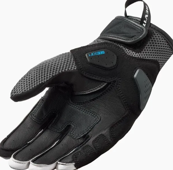 REV'IT Ritmo Gloves Black/Grey> Motorhandschoenen