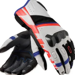 REV'IT RSR 5 Gloves White/Blue> Motorhandschoenen
